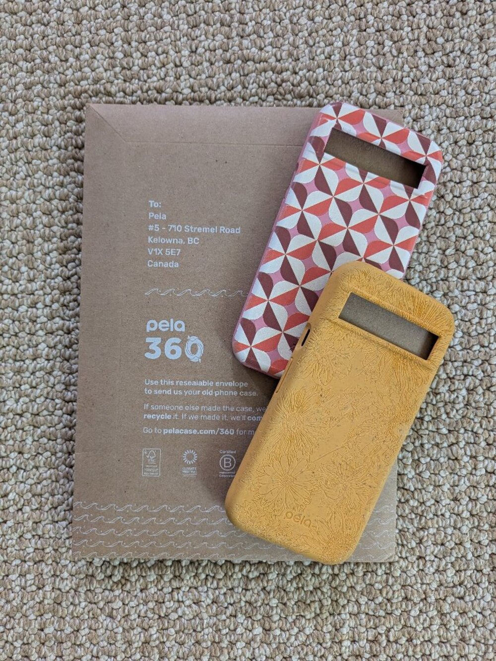 Pela Phone Cases (2) for Google Pixel 8a